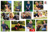 Collage von 11 unserer Mensch-Hunde-Teams